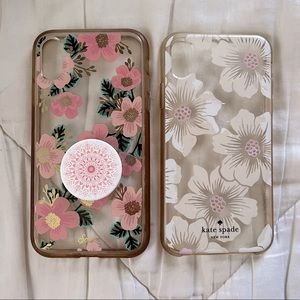 💥SOLD ON DEPOP💥 Floral iPhone XR Case Bundle with Mandala Pop Socket